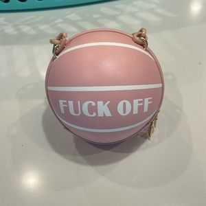 F*** Off round purse